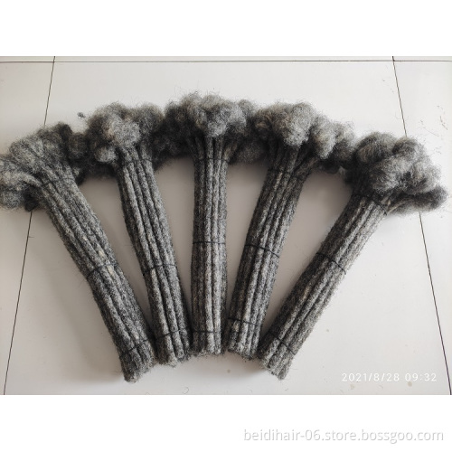 Afro Kinky Curly Hair Crochet Dreadlocks Human Loc Hair Extensions Crochet Loc Hair